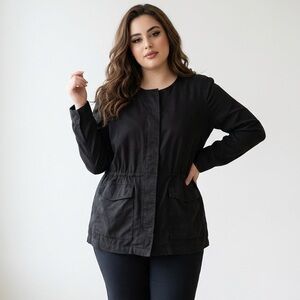 Part Two Copenhagen Scandinavian Women's Black Utility Jacket